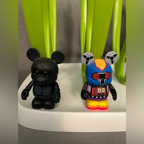 DISNEY VINYLMATIONS  3” Figures Bundle of 9 including 2 Rare *Cosmos & Dug - Picture 14 of 15